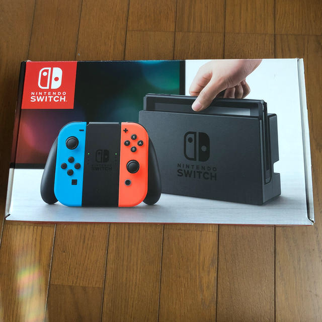 Nintendo Switch - Nintendo Switch Joy-Con (L) ネオンブルー/ (R) の通販 by カボスみそ