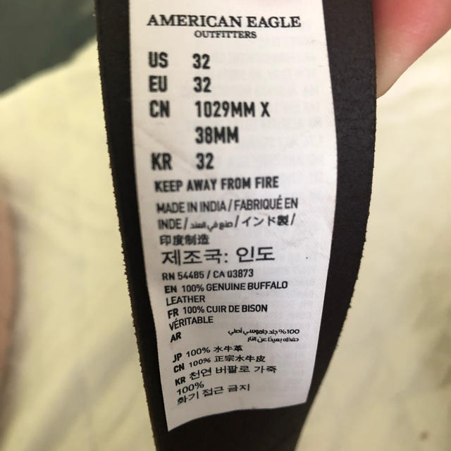 American Eagle(アメリカンイーグル)のアメリカンイーグル メンズベルト メンズのファッション小物(ベルト)の商品写真