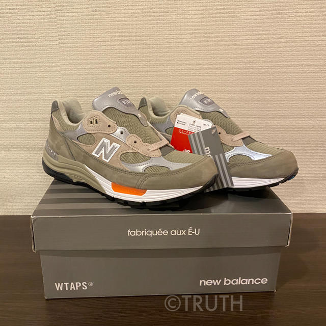 W)taps(ダブルタップス)のWTAPS × new balance 26cm M992WT 国内正規品US8 メンズの靴/シューズ(スニーカー)の商品写真