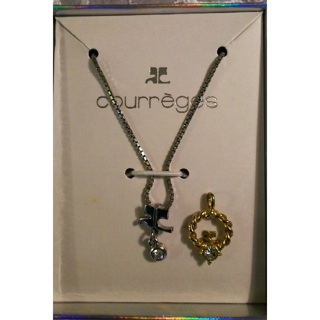 Courreges(クレージュ)の#courreges#クレージュ ペンダント&ペンダントトップ2個セット レディースのアクセサリー(ネックレス)の商品写真