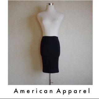 アメリカンアパレル(American Apparel)の【美品】アメアパ タイトリブスカート XS(ミニスカート)