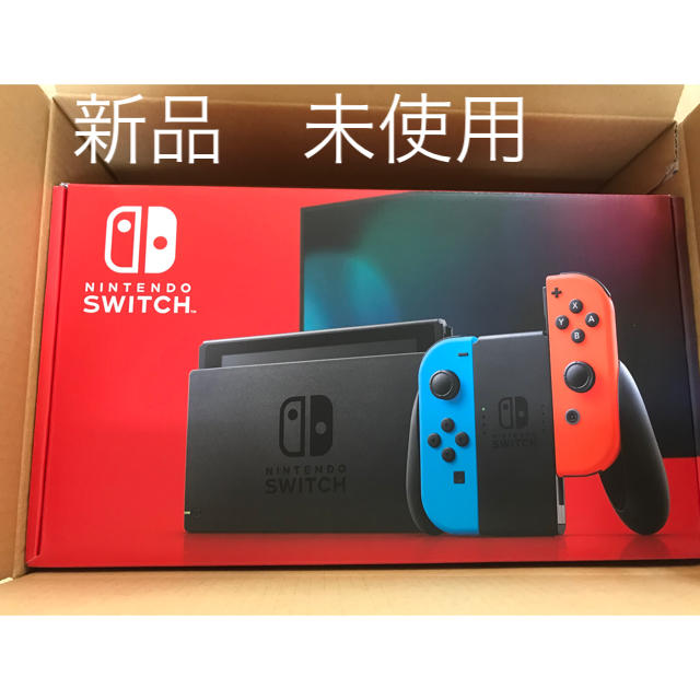 【未使用品】Nintendo Switch スイッチ　ネオンブルーネオンレッドエンタメホビー