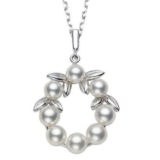 ミキモトパールリースネックレスmikimoto-eastgate.mk