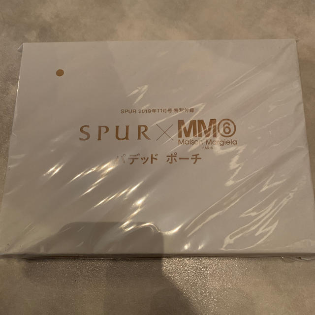 MM6(エムエムシックス)のSPUR MM6 パデットポーチ レディースのファッション小物(ポーチ)の商品写真