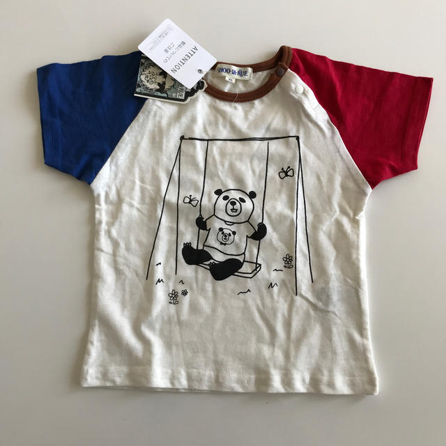 肉女9494様専用★新品未使用★Tシャツ　size90 キッズ/ベビー/マタニティのキッズ服女の子用(90cm~)(Tシャツ/カットソー)の商品写真