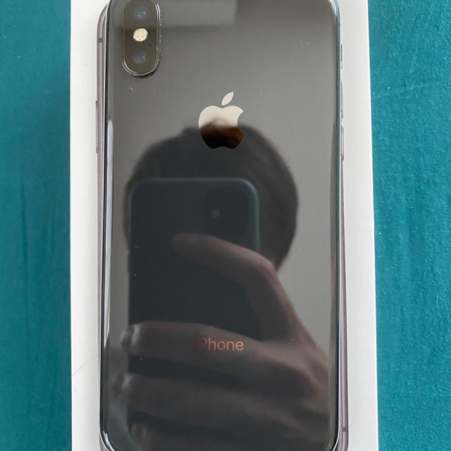 【美品】iPhone X Space Gray 64GB