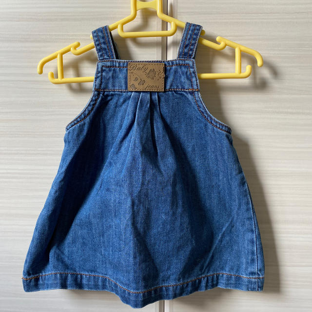 ZARA KIDS(ザラキッズ)のZARA Baby  Tシャツandデニムスカート　3-6M キッズ/ベビー/マタニティのベビー服(~85cm)(ワンピース)の商品写真