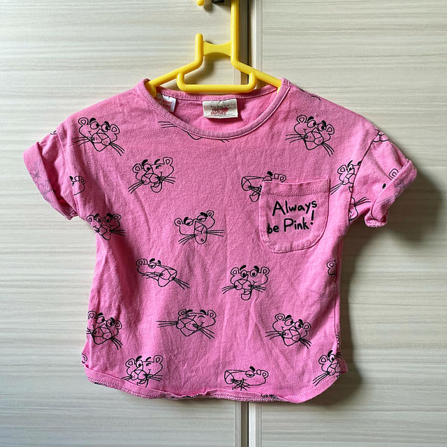 ZARA KIDS(ザラキッズ)のZARA Baby  Tシャツandデニムスカート　3-6M キッズ/ベビー/マタニティのベビー服(~85cm)(ワンピース)の商品写真