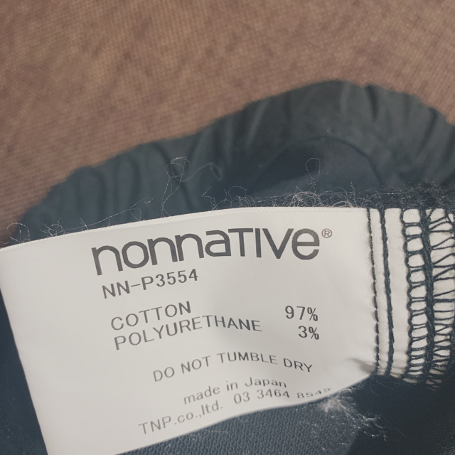 nonnative(ノンネイティブ)のnonnative×GRAMICCI for B&Y クライマーパンツくろ メンズのパンツ(ワークパンツ/カーゴパンツ)の商品写真