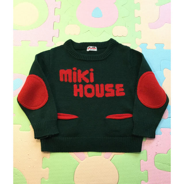 mikihouse(ミキハウス)のsaaakis shop様専用mikiHouse ニット　80サイズ キッズ/ベビー/マタニティのベビー服(~85cm)(ニット/セーター)の商品写真