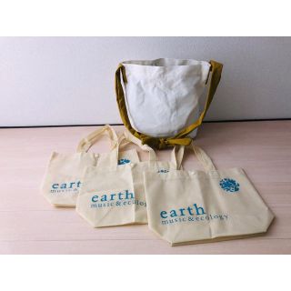 アースミュージックアンドエコロジー(earth music & ecology)のショルダーバッグとショップバッグセット(ショップ袋)