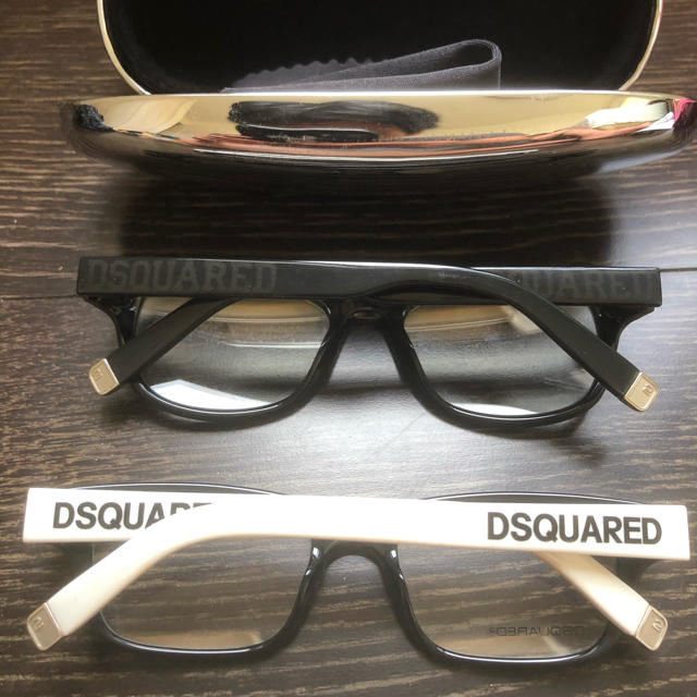 DSQUARED2(ディースクエアード)のディースクエアード  伊達メガネ　dsquared2  メンズのファッション小物(サングラス/メガネ)の商品写真