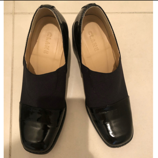 CLANE WIDE GORE FLAT SHOES 36 レディースの靴/シューズ(ハイヒール/パンプス)の商品写真