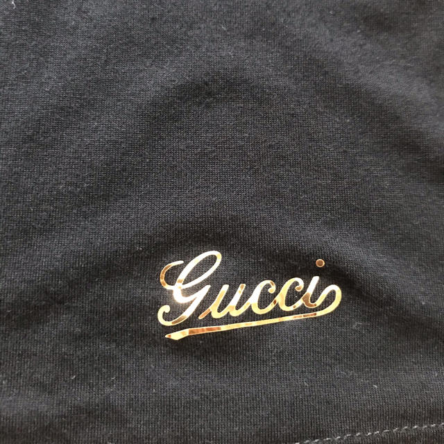 Gucci(グッチ)のGUCCI＊レディースTシャツ＊M＊ブラック レディースのトップス(カットソー(半袖/袖なし))の商品写真