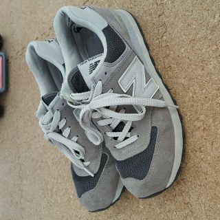 ニューバランス(New Balance)のニューバランス⭐574グレー25.5(スニーカー)