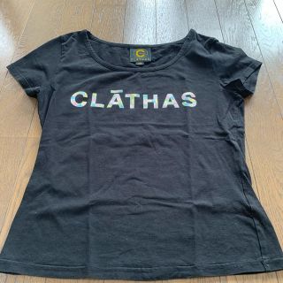 クレイサス(CLATHAS)のクレイサス  ロゴTシャツ　美品(Tシャツ/カットソー(半袖/袖なし))