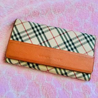 バーバリーブルーレーベル(BURBERRY BLUE LABEL)のバーバリー ブルーレーベル 可愛い長財布(財布)