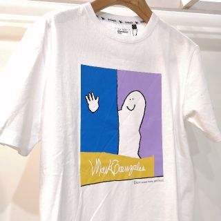 大特価！白L！新品未使用 送料無料 男女兼用のGONZグラフィックTシャツ(Tシャツ/カットソー(半袖/袖なし))