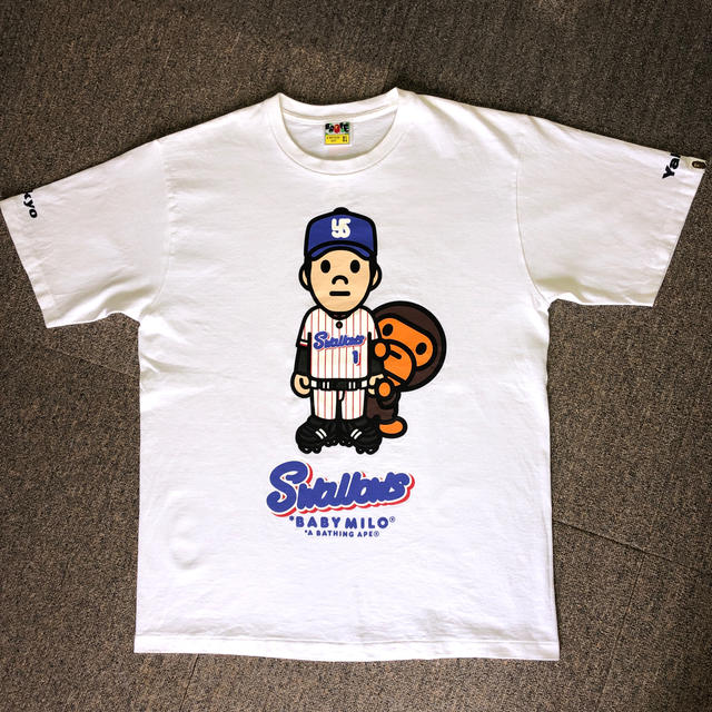 A BATHING APE - A BATHING APE × SWALLOWS 山田哲人 Tシャツの通販 by 