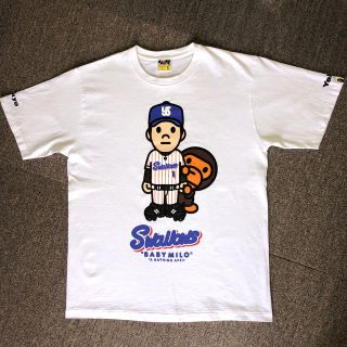 アベイシングエイプ(A BATHING APE)のA BATHING APE × SWALLOWS  山田哲人 Tシャツ(Tシャツ/カットソー(半袖/袖なし))