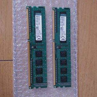 DDR3L デスクトップ用メモリ4GB 二枚(PCパーツ)