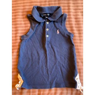 ポロラルフローレン(POLO RALPH LAUREN)のラルフローレン　ノースリーブ　女の子　90(Tシャツ/カットソー)