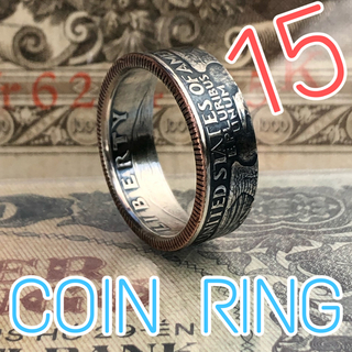 [ぶりえ様のルーム] アメリカ25セントコインリング　指輪　外国コイン加工(リング(指輪))
