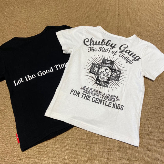 最大87%OFFクーポン チャビーギャング ティシャツ 110cm チャビーギャング 110 2枚セット Tシャツ
