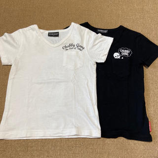 チャビーギャング(CHUBBYGANG)のCHUBBYGANG Tシャツ　110サイズ　2枚セット(Tシャツ/カットソー)