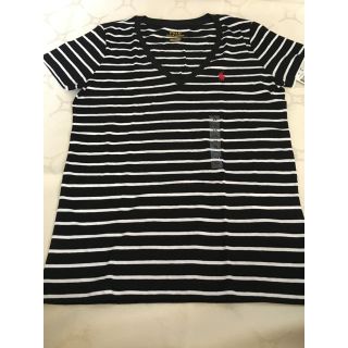 ポロラルフローレン(POLO RALPH LAUREN)の新品、未使用 ポロラルフローレン ボーダー Tシャツ 黒白(Tシャツ(半袖/袖なし))