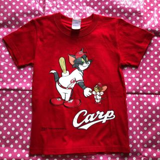 ヒロシマトウヨウカープ(広島東洋カープ)のCARP カープ　トム&ジェリー　KIDS   Tシャツ  130cm(Tシャツ/カットソー)