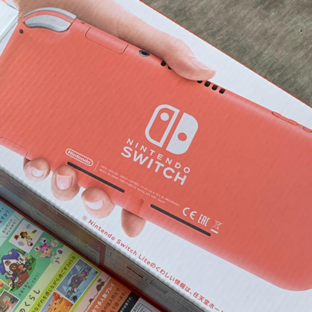 Nintendo Switch Lite コーラルピンク 本体 新品