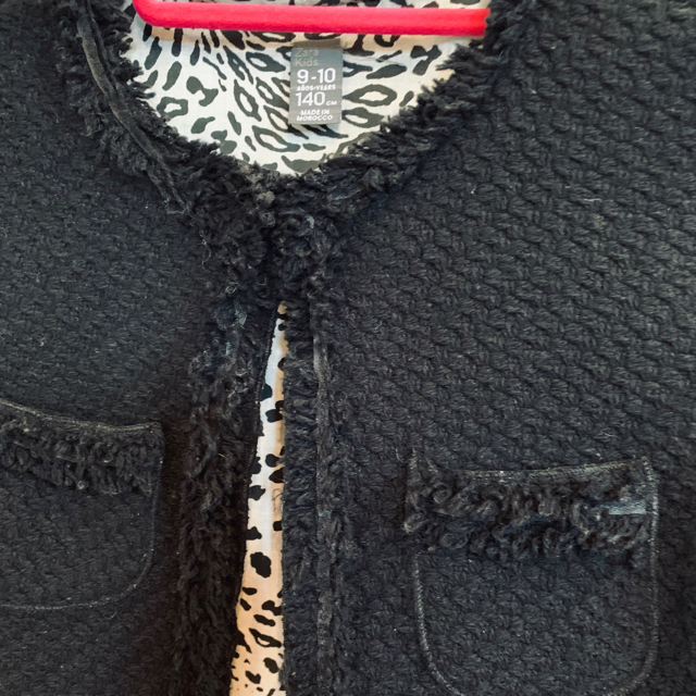 ZARA KIDS(ザラキッズ)のツイードジャケット レディースのジャケット/アウター(ノーカラージャケット)の商品写真