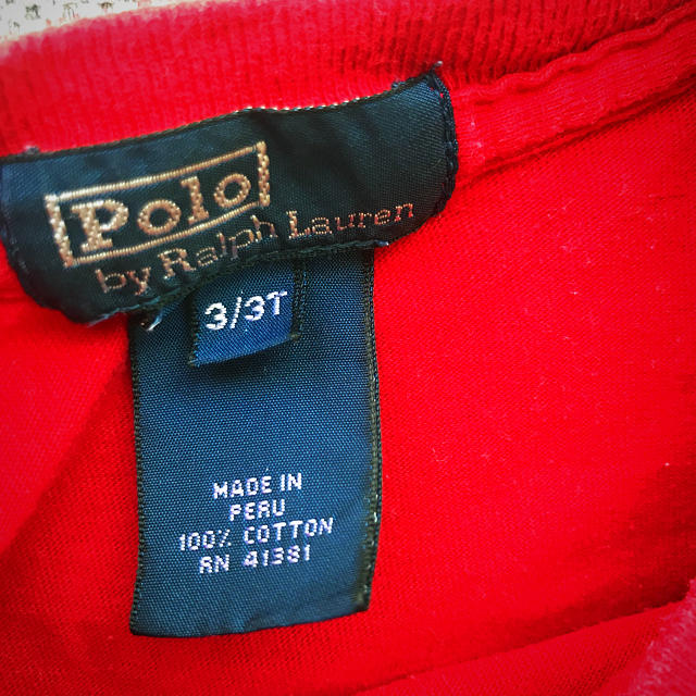 POLO RALPH LAUREN(ポロラルフローレン)のラルフローレン Tシャツ　100  110 キッズ/ベビー/マタニティのキッズ服男の子用(90cm~)(Tシャツ/カットソー)の商品写真