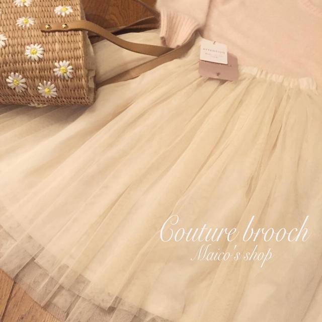 新品♡Couturebroochスカート