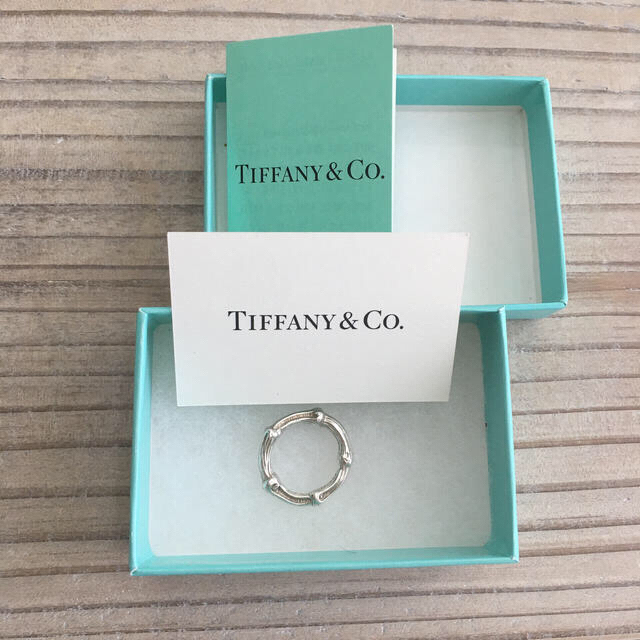 Tiffany & Co.(ティファニー)の【ゆうき様専用】美品ティファニー  バンブーリング　 レディースのアクセサリー(リング(指輪))の商品写真