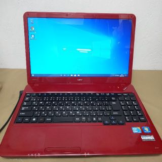 エヌイーシー(NEC)のNEC LS550/C ノートパソコン (ノートPC)