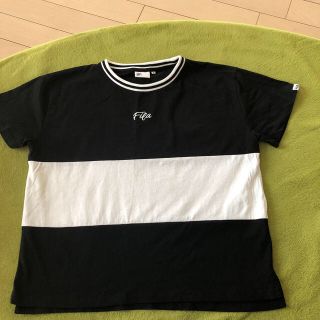 フィラ(FILA)のFILA ボーダーTシャツ　M(Tシャツ(半袖/袖なし))