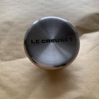 ルクルーゼ(LE CREUSET)のル・クルーゼ　ツマミ　シルバー　M(鍋/フライパン)