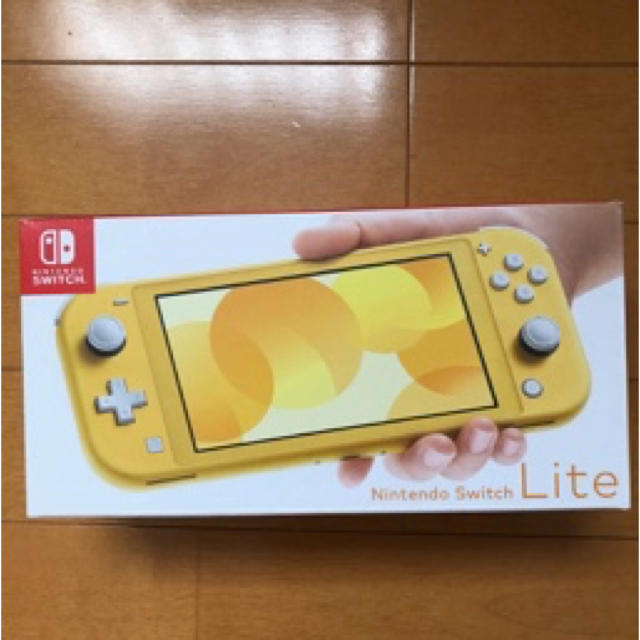 新品 ニンテンドースイッチライト本体 イエロー - 携帯用ゲーム機本体