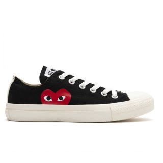 コムデギャルソン(COMME des GARCONS)の【正規品】【定価以下】コンバース×プレイ・コム デ ギャルソン(スニーカー)