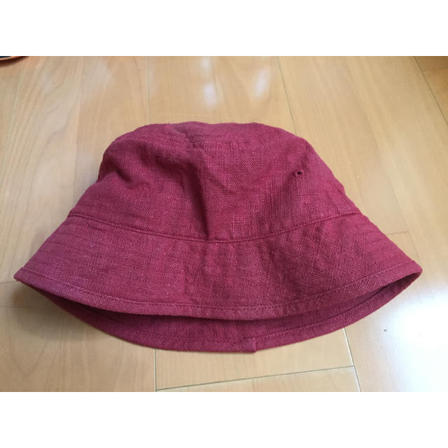 MUJI (無印良品)(ムジルシリョウヒン)の無印良品ハット57.5cm  麻100% レディースの帽子(ハット)の商品写真