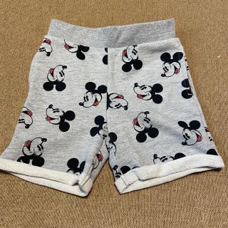 ディズニー(Disney)のディズニー　ミッキーマウス　スウェット　ハーフパンツ　美品(パンツ/スパッツ)