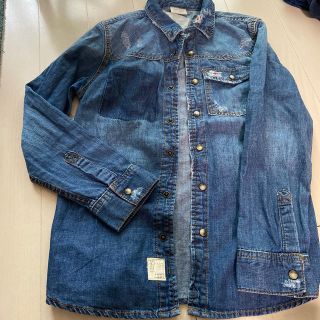 ザラキッズ(ZARA KIDS)のzarakids152センチデニムシャツ(ブラウス)