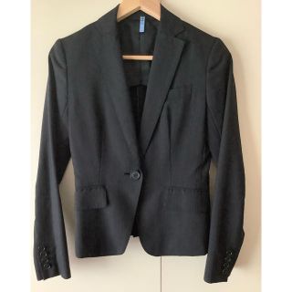 スーツカンパニー(THE SUIT COMPANY)の【THE SUIT COMPANY】ピンストライプ　ブラックスーツ3点セット(スーツ)