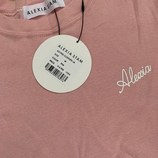 アリシアスタン(ALEXIA STAM)の未使用・新品　タグ付き(Tシャツ(半袖/袖なし))