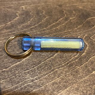 ナイトステック　セーフティ　マーカー　アイスブルー　蓄光　キーホルダー(キーホルダー/ストラップ)