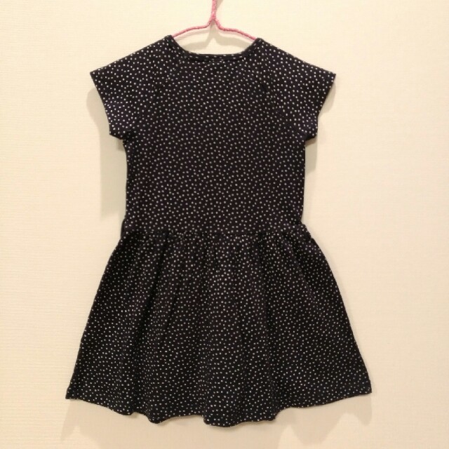 PETIT BATEAU(プチバトー)のプチバトー半袖ワンピース　6a116センチ キッズ/ベビー/マタニティのキッズ服女の子用(90cm~)(ワンピース)の商品写真