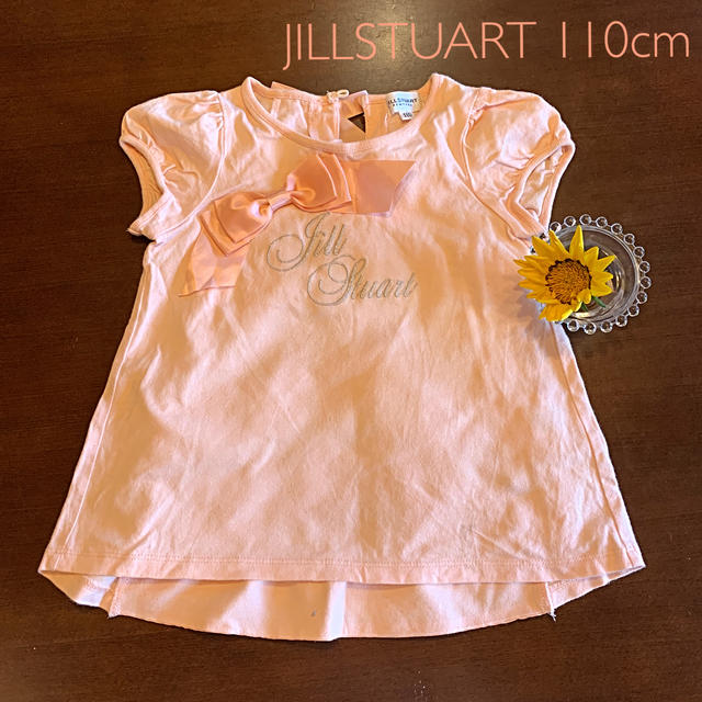 JILLSTUART(ジルスチュアート)のJILLSTUART 110cm ピンク　Tシャツ キッズ/ベビー/マタニティのキッズ服女の子用(90cm~)(Tシャツ/カットソー)の商品写真