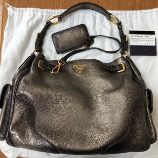 プラダ(PRADA)の☆最終お値下げ☆プラダ レザーショルダーバッグ BR3778(ショルダーバッグ)